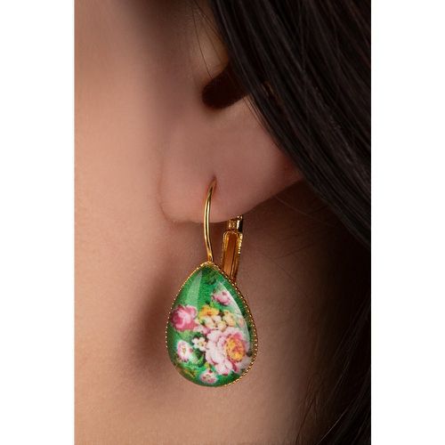 Fem Floral Earrings Années 50 en - sweet cherry - Modalova