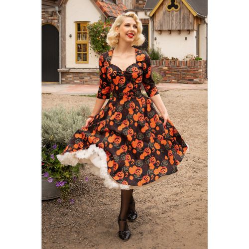 Exclusivité Topvintage ~ Eliane Pumpkin Swing Dress Années 50 en - topvintage boutique collection - Modalova