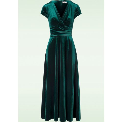 Olivia Maxi Velvet Dress Années 50 en - vintage chic for topvintage - Modalova