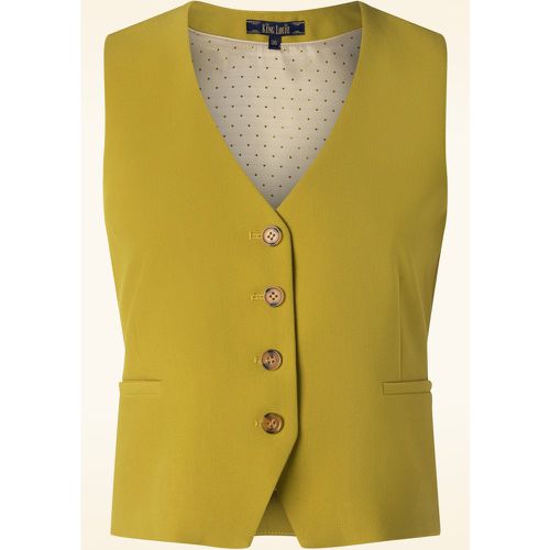 Gilet de tailleur Bianca Simonet en soufre - king louie - Modalova