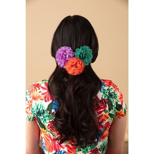 Fleurs pour cheveux en carotte, tulle et cascade - Urban Hippies - Modalova