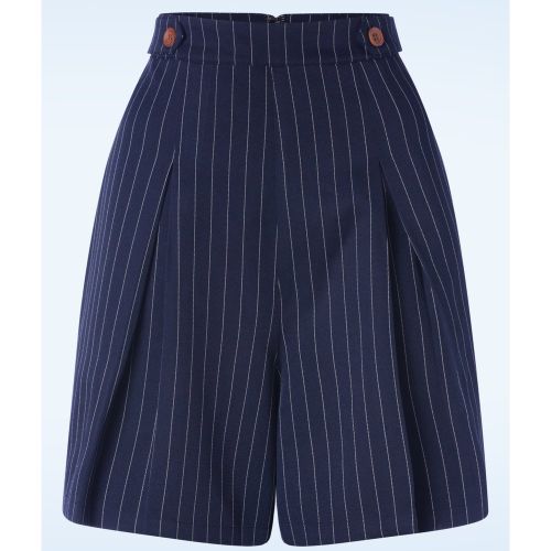 Short rayé Stripe Sail en marine - Banned Retro - Modalova