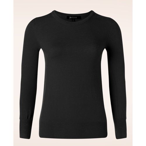 Kelly Sweater Années 50 en Noir - mak sweater - Modalova