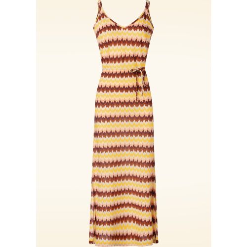 Robe longue Nadya Carmine en faux - king louie - Modalova