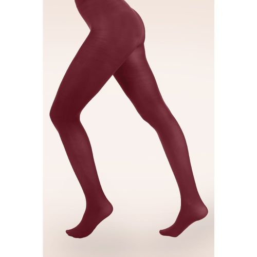 Opaque Tights Années 60 en Bordeaux - Pamela Mann - Modalova