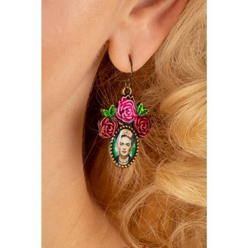 Boucles d'oreilles Frida en vieilli - Urban Hippies - Modalova