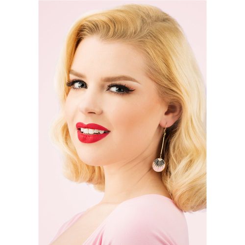 Emma Leaf Drop Earrings Années 20 - lovely - Modalova