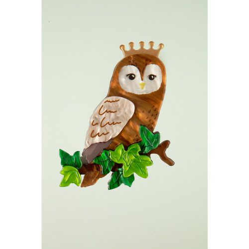 Broche Regal Woodland Owl - erstwilder - Modalova