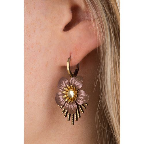 Boucles d'oreilles Raio Flower en or et - Urban Hippies - Modalova