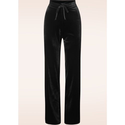 Pantalon Cozy en velours noir - vintage chic for topvintage - Modalova