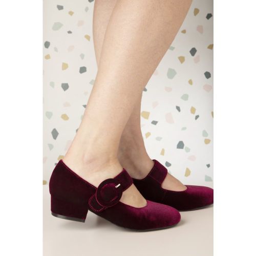 Chaussures Alice Memoir en velours - Lola Ramona ♥ Topvintage - Modalova