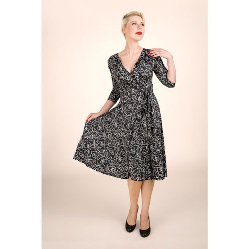 Robe corolle fleurie Aria en et - vintage chic for topvintage - Modalova