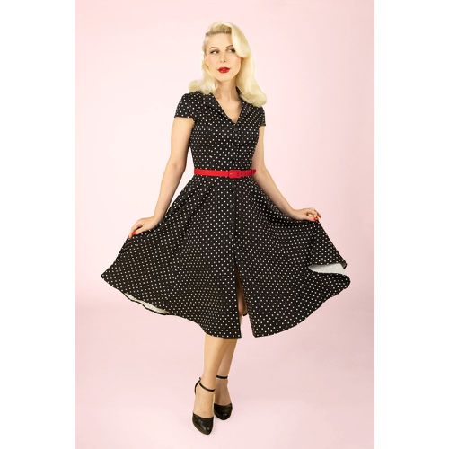 Robe évasée à pois Angie en et - topvintage boutique collection - Modalova