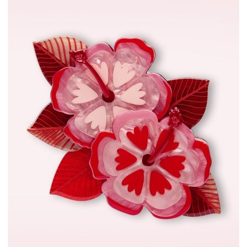 Broche Halcyon Hibiscus - erstwilder - Modalova