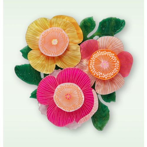 Broche Pretty Poppies - erstwilder - Modalova