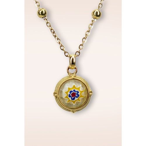Collier Flair en plaqué or et amande - Urban Hippies - Modalova