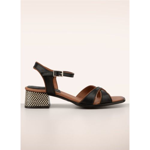 Sandales Sandra en cuir noir - Nemonic - Modalova