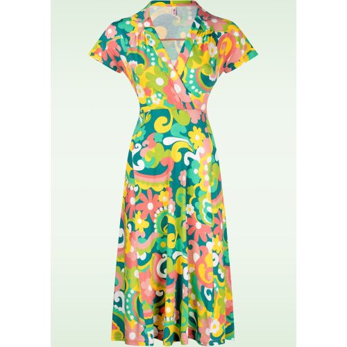 Robe fleurie Hédoniste d´Été en Swaying Flowers - blutsgeschwister - Modalova