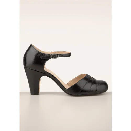 Escarpins babies Goldie en noir - Chelsea Crew - Modalova