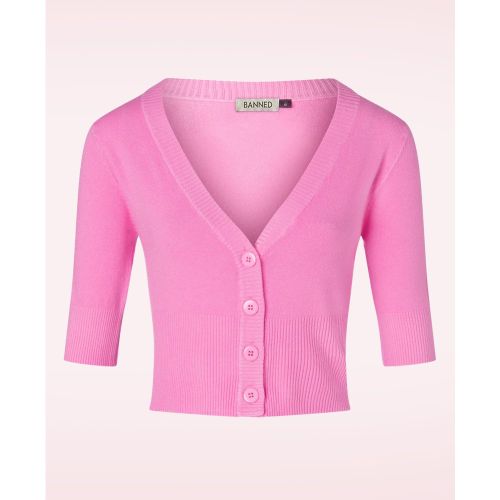 Overload Cardigan Années 50 en Bonbon - Banned Retro - Modalova
