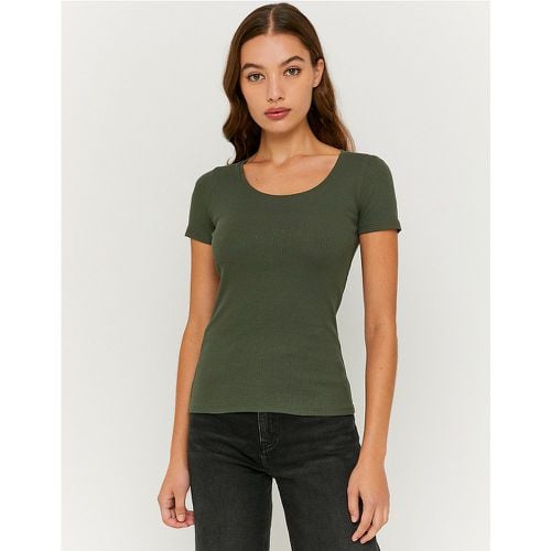 T-Shirt Vert Basique - Tw - Modalova