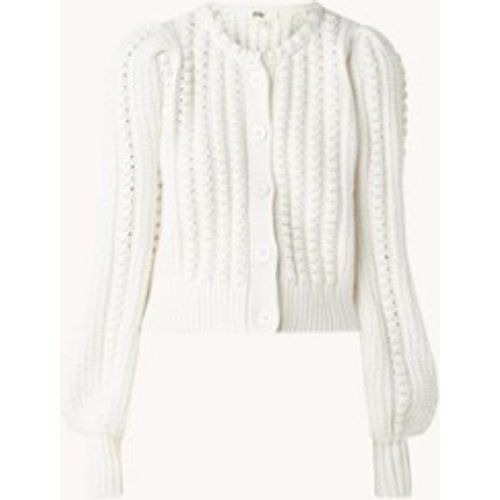Cardigan court en maille épaisse Easbyy en laine mélangée à manches bouffantes - Ted Baker - Modalova