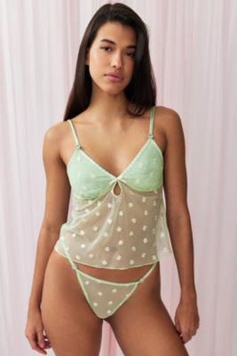 Daisy - Robe caraco brodée Mindy en Menthe taille: Small - Out From Under - Modalova