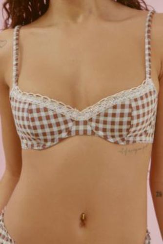 Soutien-gorge à armatures motif vichy en taille: 34D - Out From Under - Modalova