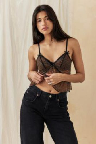 Bralette Babydoll Imprimé Léopard en taille: Medium - Out From Under - Modalova