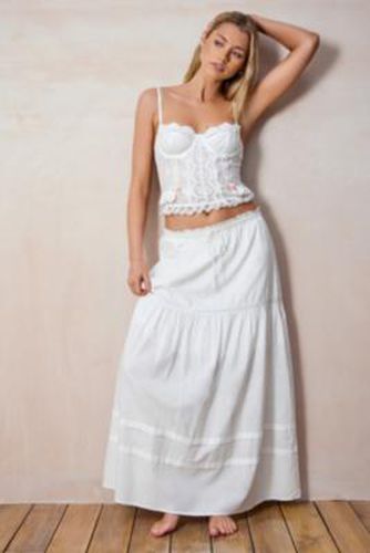 Corset Broderie en Blanc poudré taille: XS - Out From Under - Modalova