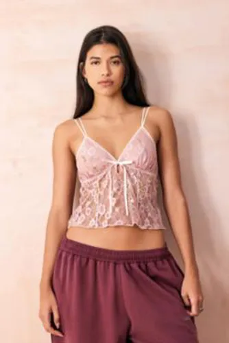 Caraco brodé Mindy en Rose taille: Small - Out From Under - Modalova