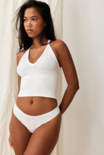 String sans coutures Andie en Blanc taille: Medium - Out From Under - Modalova