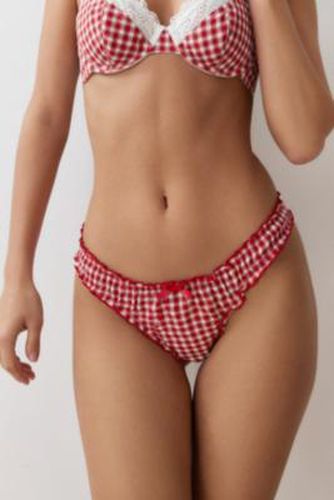 String vichy rouge taille: XL - Out From Under - Modalova