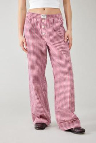 Pantalon propre à carreaux rouges taille: Small - BDG - Modalova