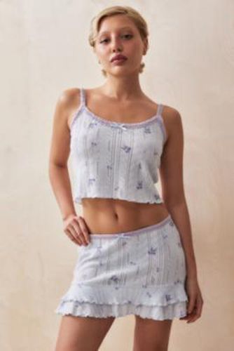 Shorts Pointelle en Bleu taille: Small - Out From Under - Modalova