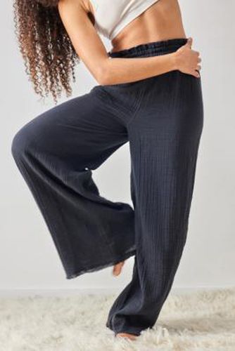 Pantalon de détente en gaze de coton en Noir taille: Small - Out From Under - Modalova