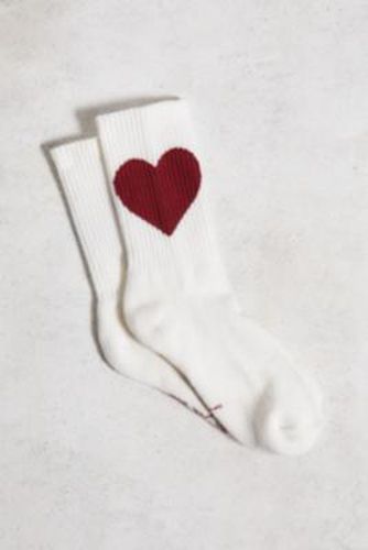 Out From Under Heart Socks en White - Out From Under - Modalova