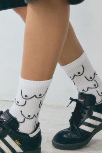 Chaussettes Boob en White - Out From Under - Modalova