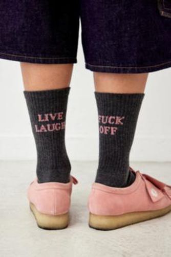 Chaussettes Live Laugh F*ck Off en taille: TAILLE UNIQUE - Out From Under - Modalova