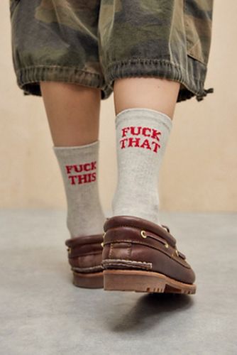 Chaussettes F*ck That F*ck This en taille: TAILLE UNIQUE - Out From Under - Modalova
