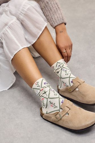 Chaussettes à fleurs en diamant en taille: TAILLE UNIQUE - Out From Under - Modalova