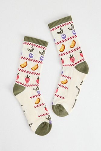 Chaussettes Cherry Checkerboard en taille: TAILLE UNIQUE - Out From Under - Modalova