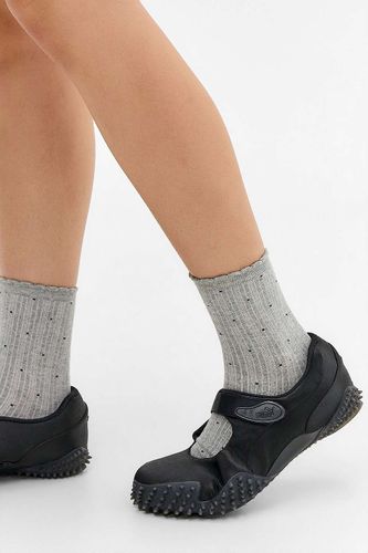 Chaussettes à pois bord laitue en taille: TAILLE UNIQUE - Out From Under - Modalova