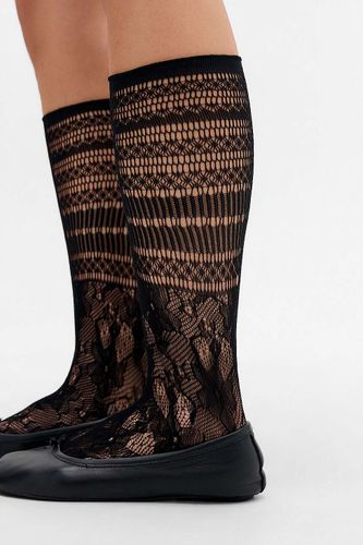 Chaussettes en filet de dentelle Tabi en taille: TAILLE UNIQUE - Out From Under - Modalova