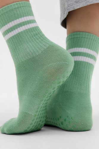 Chaussettes de sport de Pilates antidérapantes en taille: TAILLE UNIQUE - Out From Under - Modalova