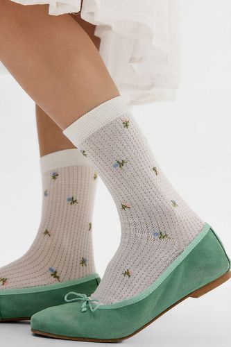 Chaussettes à broderie florale en taille: TAILLE UNIQUE - Out From Under - Modalova