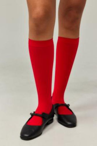 Chaussettes transparentes hauteur genou en Red - Out From Under - Modalova