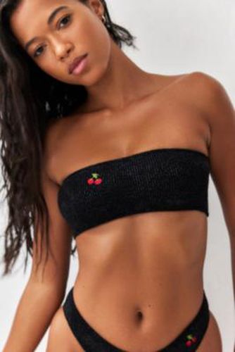 UO - Haut de bikini bandeau sans coutures par en Noir taille: Medium - Urban Outfitters - Modalova
