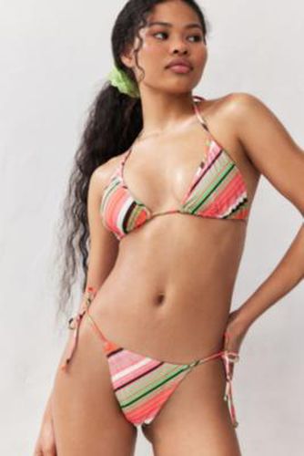 Bas de bikini avec attaches sur les côtés et rayures verticales en taille: Small - Out From Under - Modalova