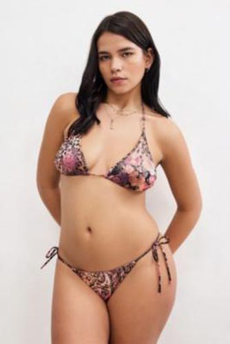 Bas de bikini à imprimé léopard et floral en taille: XS - Out From Under - Modalova